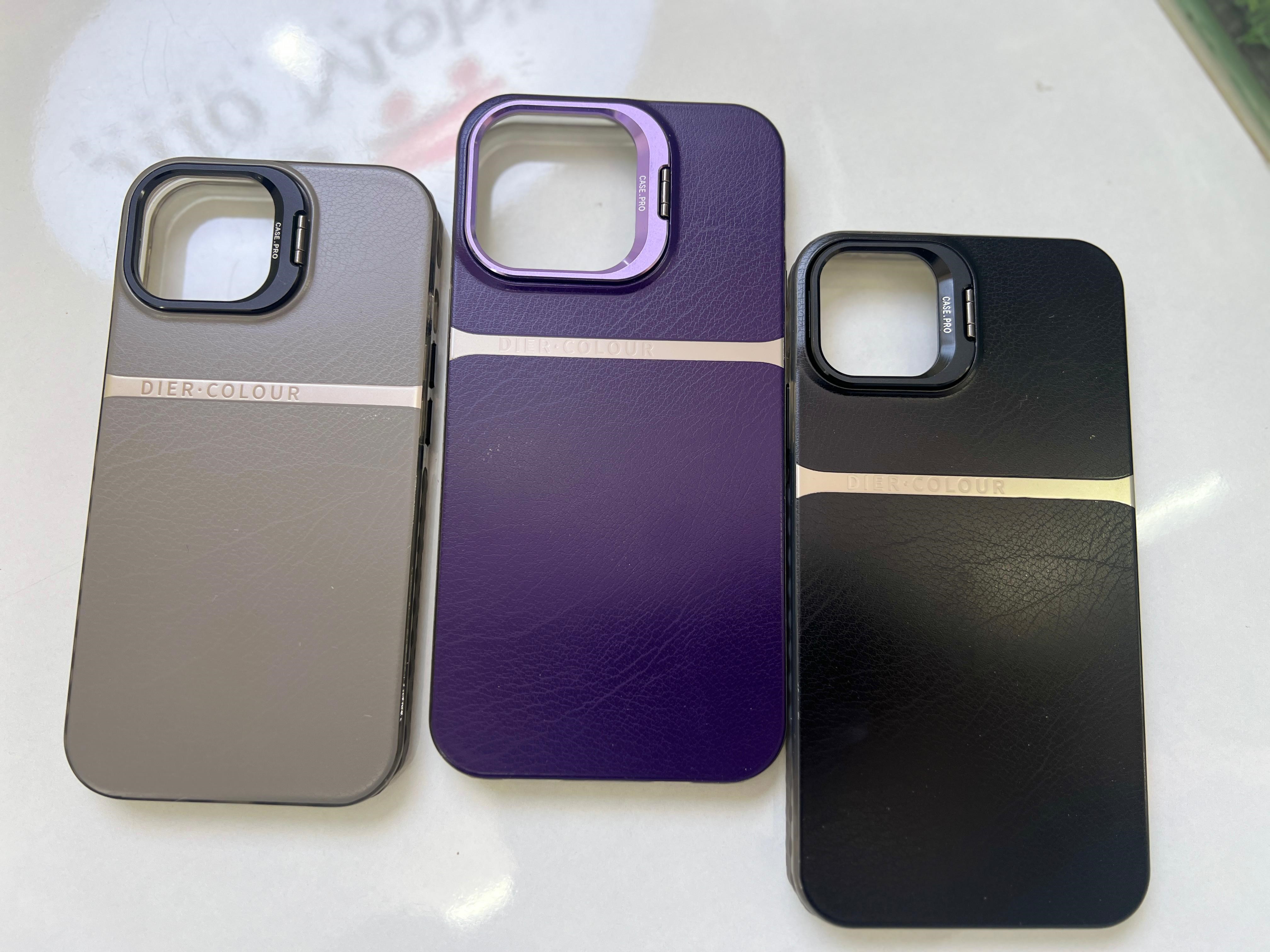  Premium Leather Type Cases for iPhones 11 - 15